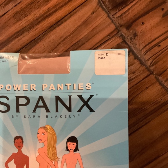 Spanx By Sara Blaklely Power Panties Underwear , Color Bare, Size D - Picture 3 of 4